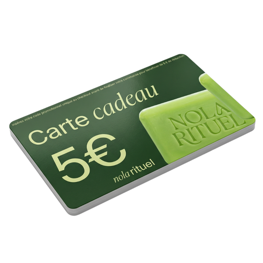 Carte cadeau de 5 €